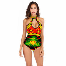 Carica l&#39;immagine nel visualizzatore di Gallery, Fiesta 4 Halterneck Openback Swimsuit