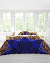 Afbeelding in Gallery-weergave laden, Lapiz Gold 1 Queen Duvet Cover Set