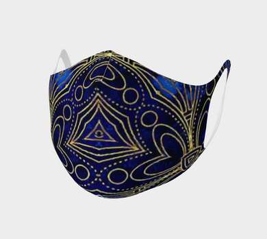 Lapis Gold 19 Poly Knit Mask