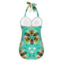 Load image into Gallery viewer, Mirena 1 Women&#39;s Halterneck One Piece Swimsuit