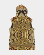 Afbeelding in Gallery-weergave laden, Wood Gold 2 Men&#39;s Premium Heavyweight Sleeveless Hoodie