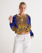 Afbeelding in Gallery-weergave laden, Lapiz Gold 1 Women&#39;s Cropped Windbreaker