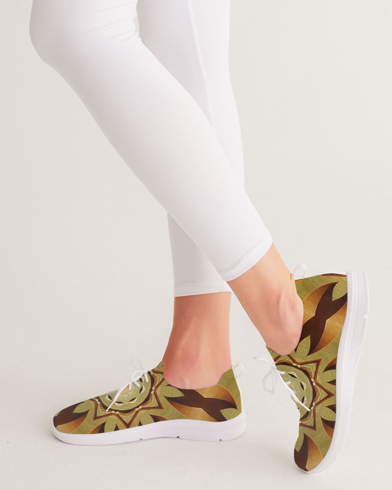 Wood Gold 1 Women's Lace Up Flyknit Shoe