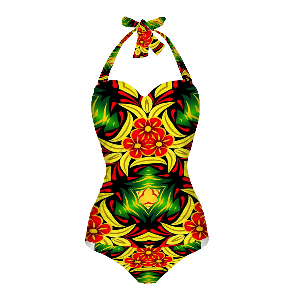 Fiesta 4 Women's Halterneck One Piece Swimsuit