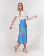 Afbeelding in Gallery-weergave laden, Turquella 1 Women&#39;s A-Line Midi Skirt
