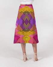 Afbeelding in Gallery-weergave laden, Origami 1 Women&#39;s A-Line Midi Skirt