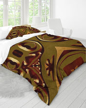 Afbeelding in Gallery-weergave laden, Woodcut 9 Queen Duvet Cover Set