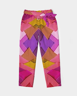 Origami 1 Women's Belted Tapered Pants