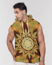 Afbeelding in Gallery-weergave laden, Wood Gold 1 Men&#39;s Premium Heavyweight Sleeveless Hoodie