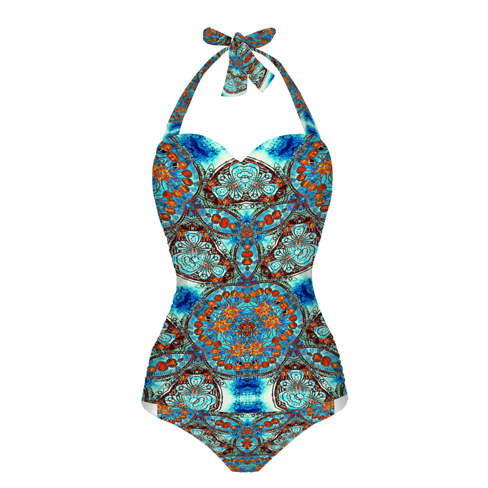 Skye 1 Women's Halterneck One Piece Swimsuit
