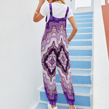 Load image into Gallery viewer, Amethyst 1 Custom All Over Print Women&#39;s Jumpsuit with Suspender