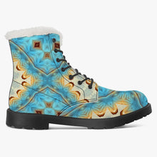 Load image into Gallery viewer, 241. Faux Fur Leather Boots