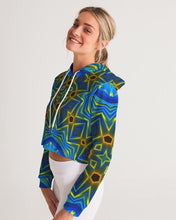 Afbeelding in Gallery-weergave laden, Azura 1 Women&#39;s Cropped Hoodie