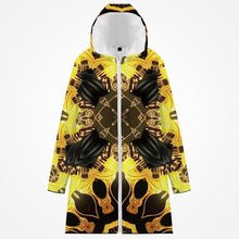 Load image into Gallery viewer, 251. Long Type Cotton-pad Zipper-up Hoodie