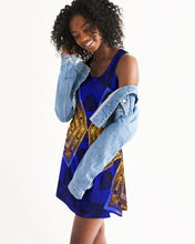 Afbeelding in Gallery-weergave laden, Lapiz Gold 1 Women&#39;s Racerback Dress