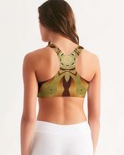 Afbeelding in Gallery-weergave laden, Wood Gold 1 Women&#39;s Seamless Sports Bra
