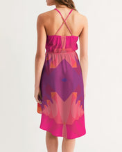 Afbeelding in Gallery-weergave laden, abstract22 Women&#39;s High-Low Halter Dress