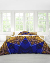 Afbeelding in Gallery-weergave laden, Lapiz Gold 1 King Duvet Cover Set