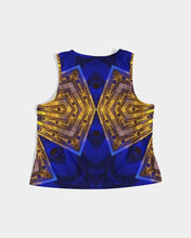 Afbeelding in Gallery-weergave laden, Lapiz Gold 1 Women&#39;s Cropped Tank