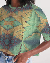 Carica l&#39;immagine nel visualizzatore di Gallery, ostara25 Women&#39;s Lounge Cropped Tee