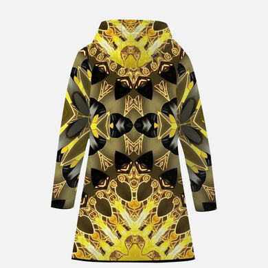 251. Long Type Cotton-pad Zipper-up Hoodie