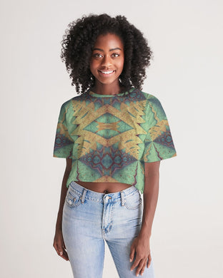 ostara25 Women's Lounge Cropped Tee