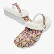 Indlæs billede til gallerivisning 475. Lined All Over Printed Clogs