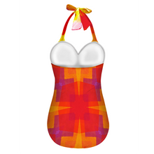 Load image into Gallery viewer, Leila 4 Women&#39;s Halterneck One Piece Swimsuit