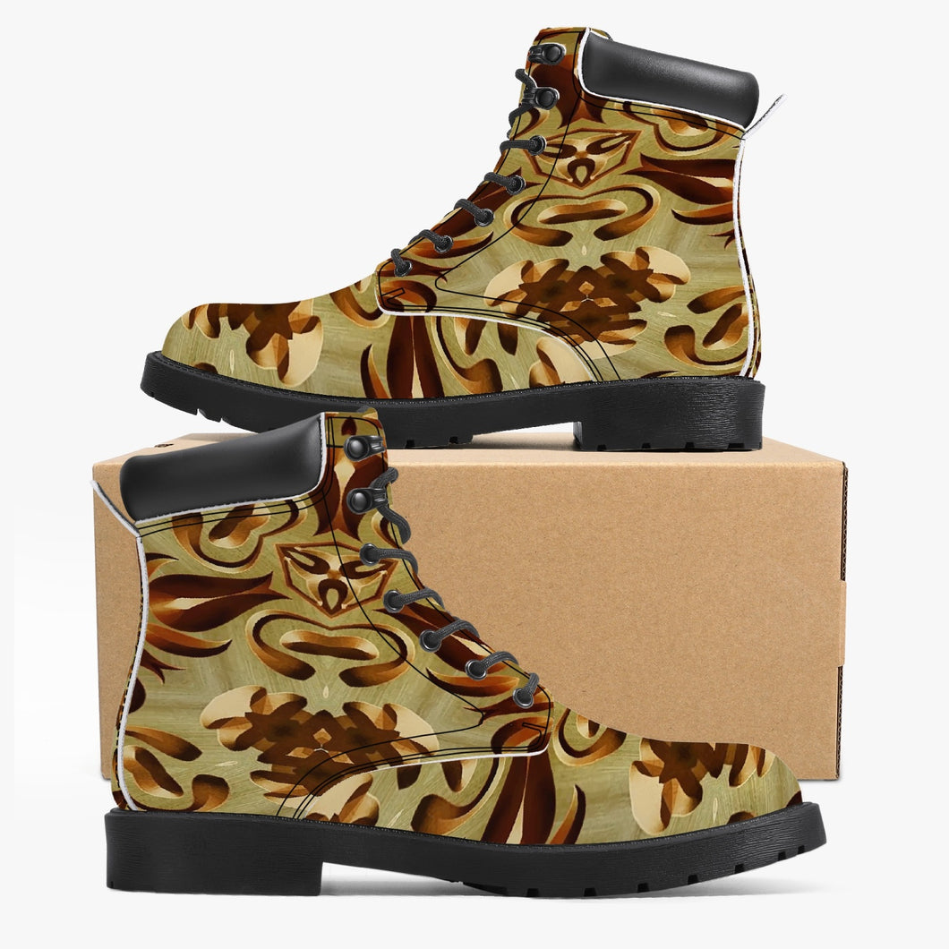 189. Casual Leather Boots