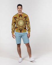 Afbeelding in Gallery-weergave laden, Wood Gold 1 Men&#39;s Classic French Terry Crewneck Pullover