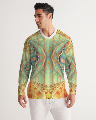 ostara24 Men's Long Sleeve Sports Jersey