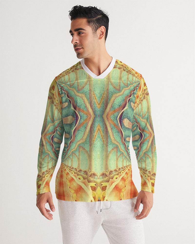 ostara24 Men's Long Sleeve Sports Jersey