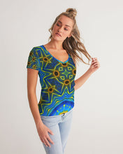 Afbeelding in Gallery-weergave laden, Azura 1 Women&#39;s V-Neck Tee