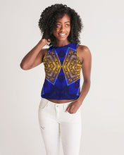 Afbeelding in Gallery-weergave laden, Lapiz Gold 1 Women&#39;s Cropped Tank