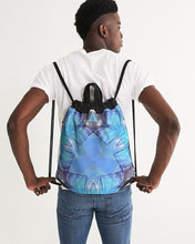 Afbeelding in Gallery-weergave laden, Urania Blue 1 Canvas Drawstring Bag