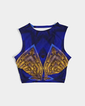 Afbeelding in Gallery-weergave laden, Lapiz Gold 1 Women&#39;s Twist-Front Tank