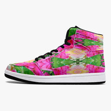 Indlæs billede til gallerivisning 209. High-Top Leather Sneakers - White / Black