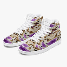 Load image into Gallery viewer, 236. New High-Top Leather Sneakers - White
