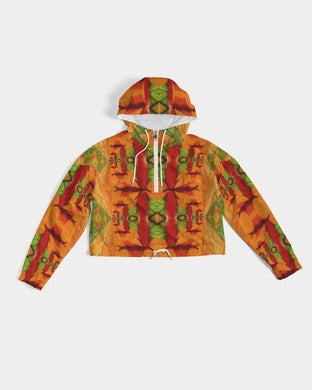 fall2020_6 Women's Cropped Windbreaker