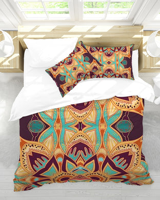 Aqua 3 Queen Duvet Cover Set
