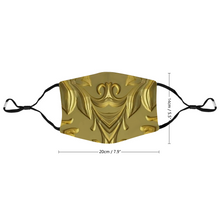 Afbeelding in Gallery-weergave laden, Gold 1 Face Mouth Mask