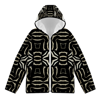 Custom Adult Windproof Hoodie Jackets Full-Zip Bubble Coats