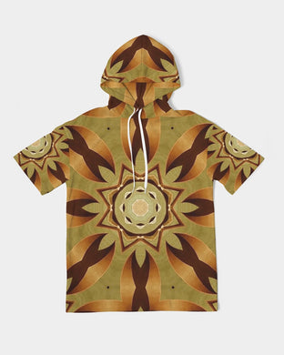 Wood Gold 1 Men's Premium Heavyweight Short Sleeve Hoodie