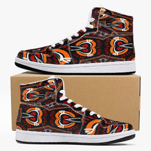 Afbeelding in Gallery-weergave laden, 209. High-Top Leather Sneakers - White / Black