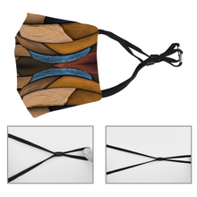 Cargar imagen en el visor de la galería, Wood 1 Face Mouth Mask