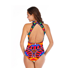 Afbeelding in Gallery-weergave laden, Fiesta 1 Halterneck Openback Swimsuit
