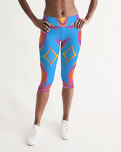 Afbeelding in Gallery-weergave laden, Turquella 1 Women&#39;s Mid-Rise Capri