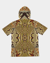 Afbeelding in Gallery-weergave laden, Wood Gold 2 Men&#39;s Premium Heavyweight Short Sleeve Hoodie