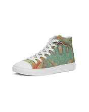 Carica l&#39;immagine nel visualizzatore di Gallery, ostara24 Men&#39;s Hightop Canvas Shoe
