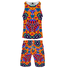 Afbeelding in Gallery-weergave laden, Fiesta 1 Basketball Suit Jerseys &amp; Shorts Set